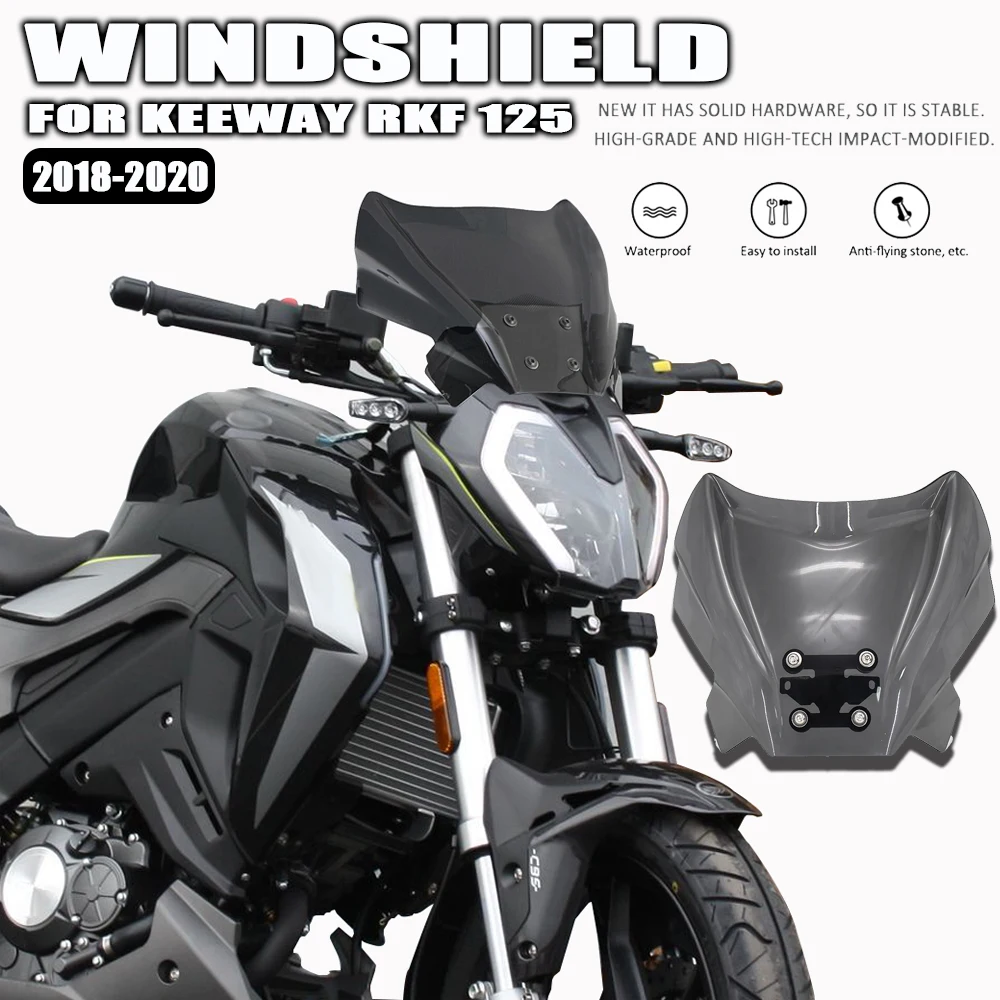 Keeway Rkf 125 Nuovi Accessori Moto Parabrezza Parabrezza Parabrezza Deflectore Carenatura Per Keeway Rkf 125 2018 2019 2020
