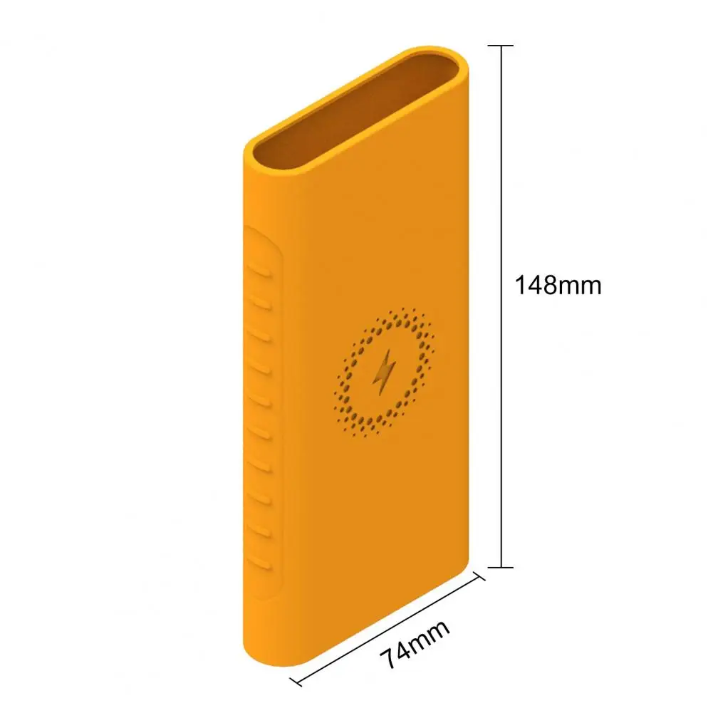 New Silicone Protector Case For xiao mi powerbank 10000mAh PLM11ZM Wireless Powerbank Accessories Case WPB15ZM and PLM13ZM