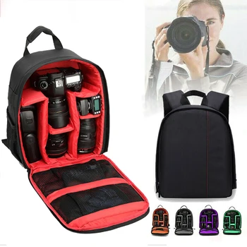 

Camera Bag Digital DSLR Bag Outdoor Waterproof Shockproof Breathable Camera Backpack Small Video Photo Bag Backpack