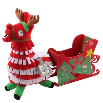 

Fortnite Christmas Information Horse Alpaca Plush Doll Toy Game Peripheral Decoration Party Room Decoration Child Birthday Gifts
