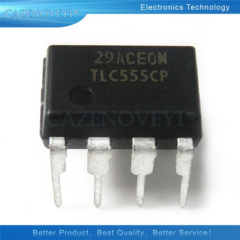 10pcs/lot TLC555CP TLC555 DIP-8 In Stock | Электронные компоненты и принадлежности