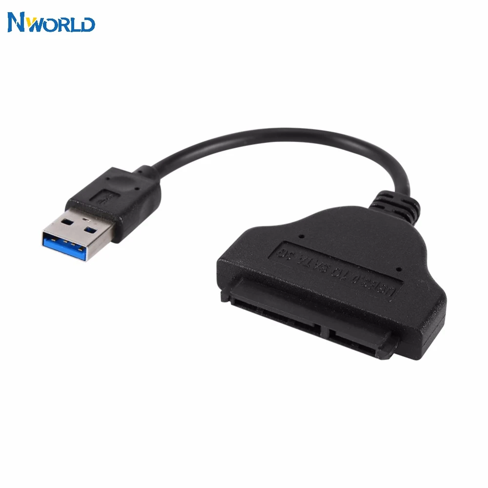 Ноутбук Nworld с USB 3 0 на 2 5 &quotSATA ноутбук внутреннего внешний адаптер кабель