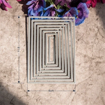 

Sewing Frame Christmas Dies Scrapbooking New Arrivals Metal Cutting Dies New 2020 Alinacrafts Store Xmas Nesting Dies Cut