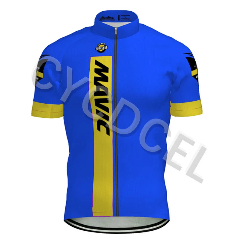 Новинка Mavic Pro Team велосипедная футболка Летняя с коротким рукавом быстросохнущая одежда для велоспорта Hombre Ropa Ciclismo Майо велосипедная одежда