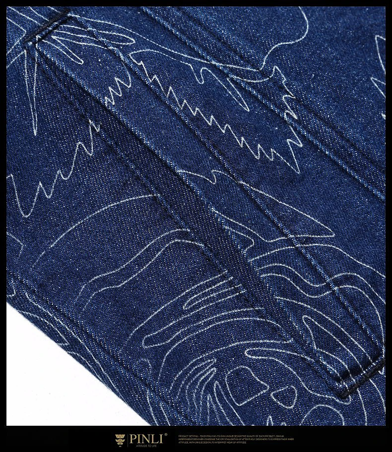 Джинсовая куртка Militar Мужская Jaqueta Masculino Pinli продукт, сделанный осенью года, Новое мужское пальто с лацканами, B193104321
