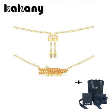 

Kakany Fashion Pave Orange Zircon Small Crocodile Animal Chain Necklace Adjustable Chain Female Wedding Banquet Gift Jewelry