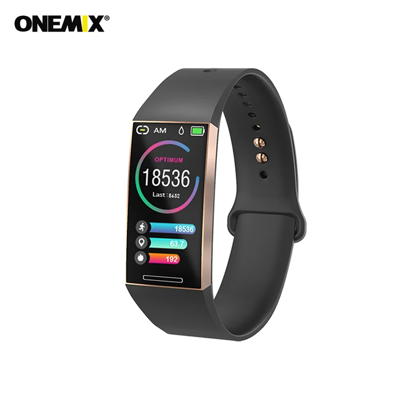 ONEMIX Smart Bracelet Waterproof Accurate Step Counting Sports Pedometer Wireless Bluetooth Link Fitness Watch Sports pedometer