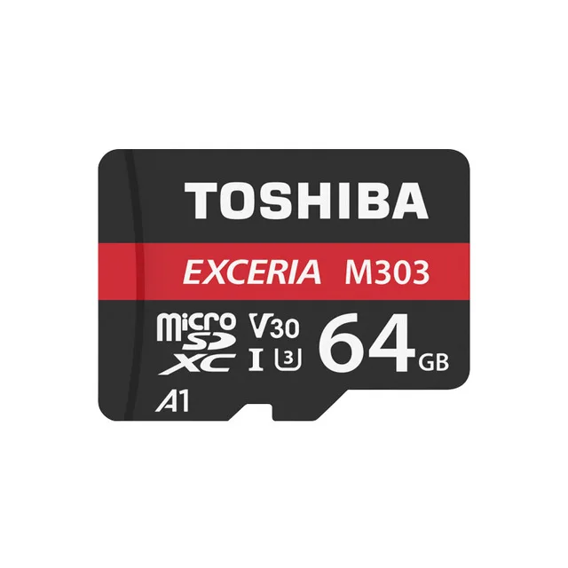 M303-64GB TOSHIBA M203 TF карта Micro SD карты 128 Гб 64 ГБ 32 ГБ оперативной памяти, 16 Гб встроенной памяти, слот для карт памяти 100 МБ/с. SDXC/SDHC Class10 UHS-I для смартфонов и планшетов - Емкость: M303-64GB