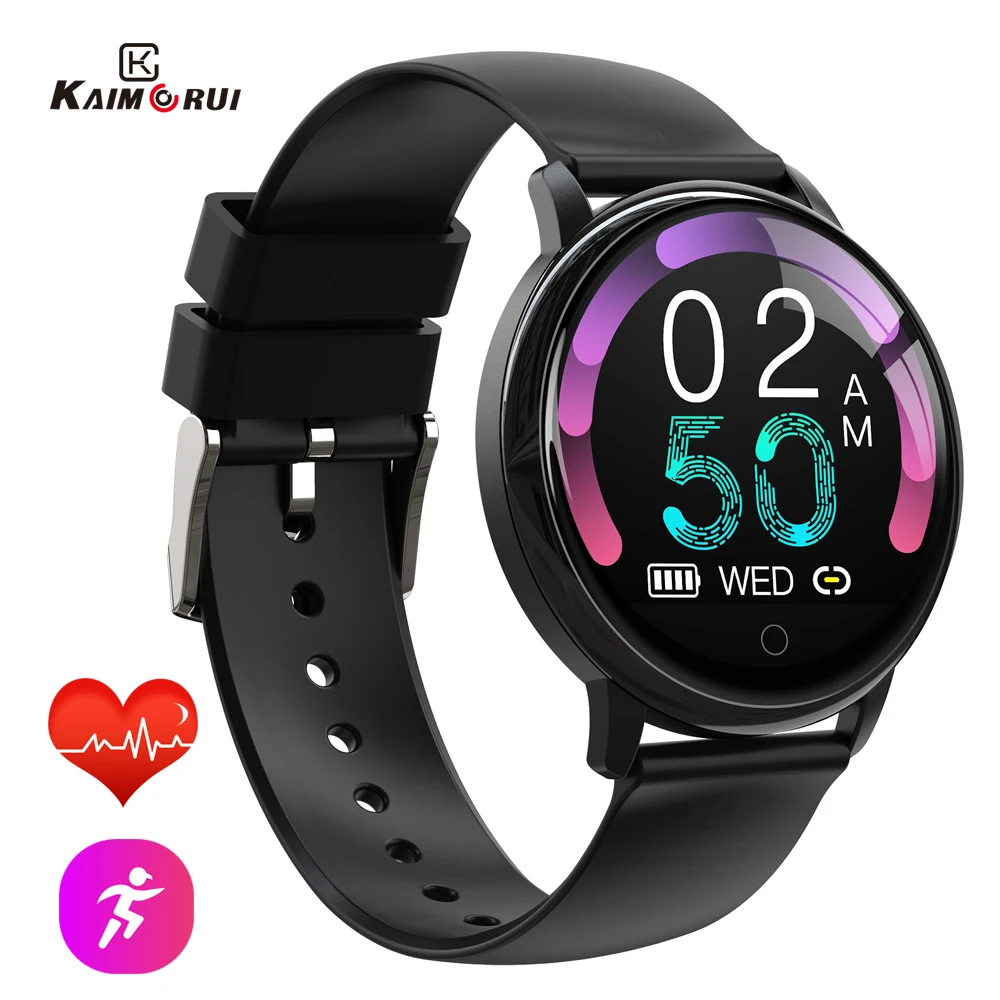 

kaimorui Women Smart Watch Band With Heart rate Monitor Sleep Blood Pressure Pedometer Fitness Tracker Wrisatband Sport Bracelet