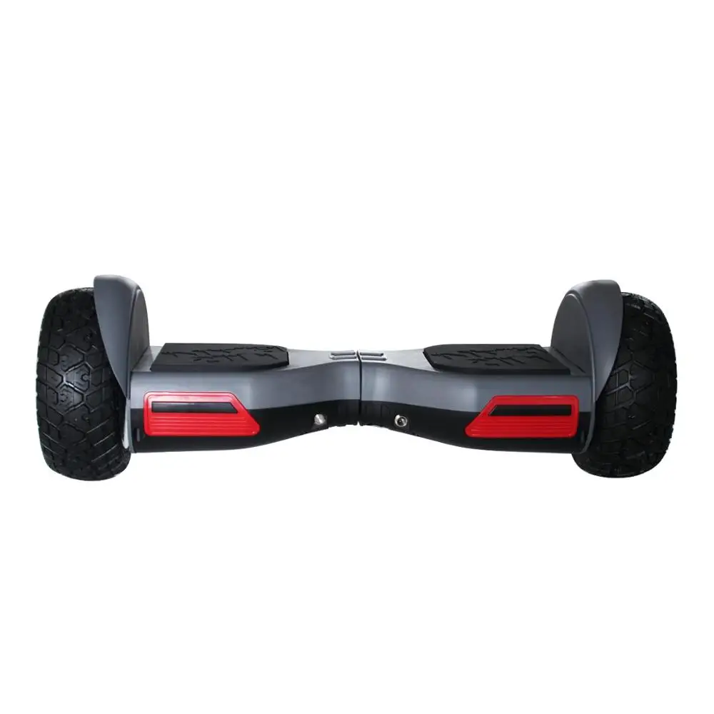 

Electric Hoverboard Self Balancing Scooter Motor Skateboard Black 8.5 Inch All Terrain Road Style Medium Pack Double Line