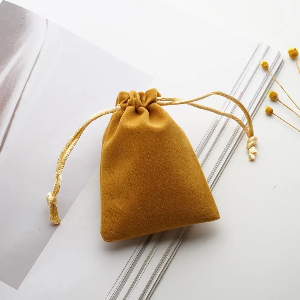 Многофункциональные специальные сумки упаковка ювелирных изделий бархатные сумки Бархатные Мешочки игральные кости сумка настольная игра Drawstring сумки 3 размера - Цвет: Khaki