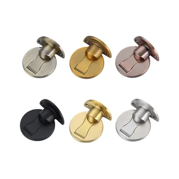 

Magnetic Door Stop 5 Color Round Stainless Steel Door Stopper Hidden Holder Catch Floor Nail-free Doorstop Furniture Hardware