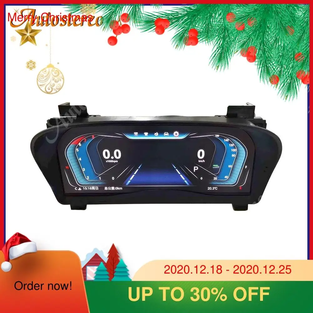 Android 9 0 метр экран приборной панели автомобиля дисплей инструмента для Toyota Vellfire30