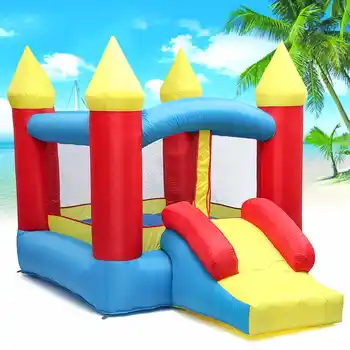 

280*195*185cm 84'' Inflatable Toys Air Bouncer Moonwalk Slide Bouncer House Jumper Kids Play Center Inflatable Bouncers