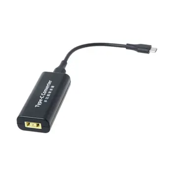 

DC USB Type C Male Power Charger Converter Adapter Connector For Lenovo Dell Hp Asus Laptop Adapter 20V 3.25A Square Plug Female