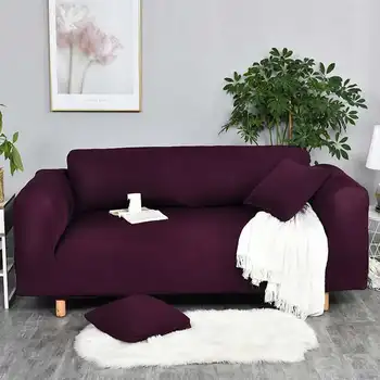 

Solid Color Household Decoration Fashion Concise Sofa Cover Universal Elastic Sofa Cover