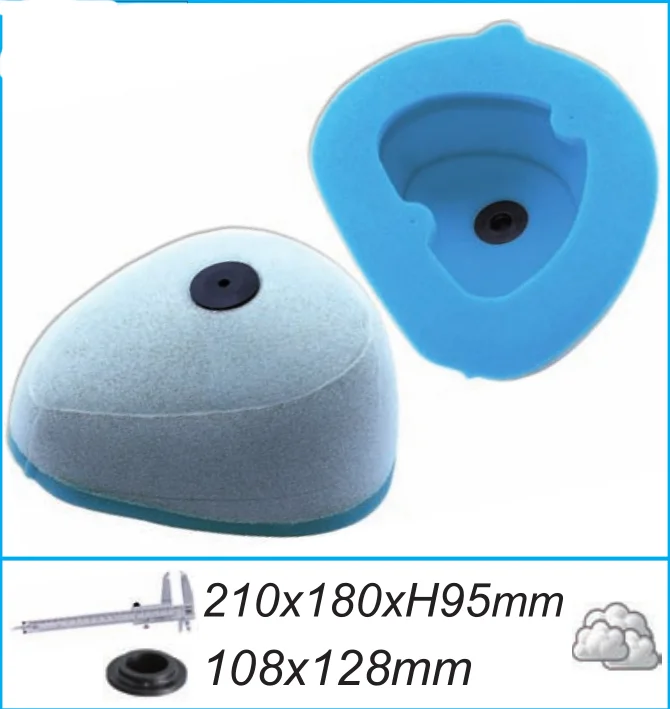 Мотоцикл воздухозаборник фильтр для KAWASAKI KX250F 06-16 KX450 06-15 KX250 F KX 450 250