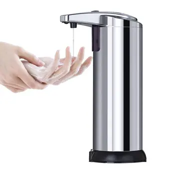 

Steel Automatic Sensor Soap Dispenser Hand Sanitizer Sterilizing Foam Soap Dispenser Pir Sensor Automatically