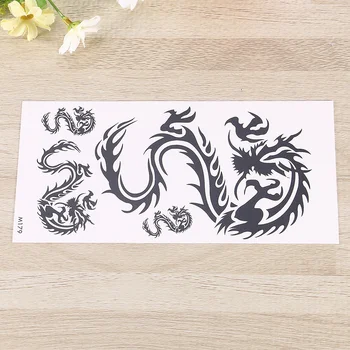 

4pcs Tattoo Stickers Waterproof Creative Decorative Sticker for Adults