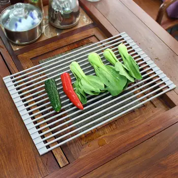 

Kitchen Utensils Bowl Dish Draining Rack Holder Fruit Vegetable Washing Tray