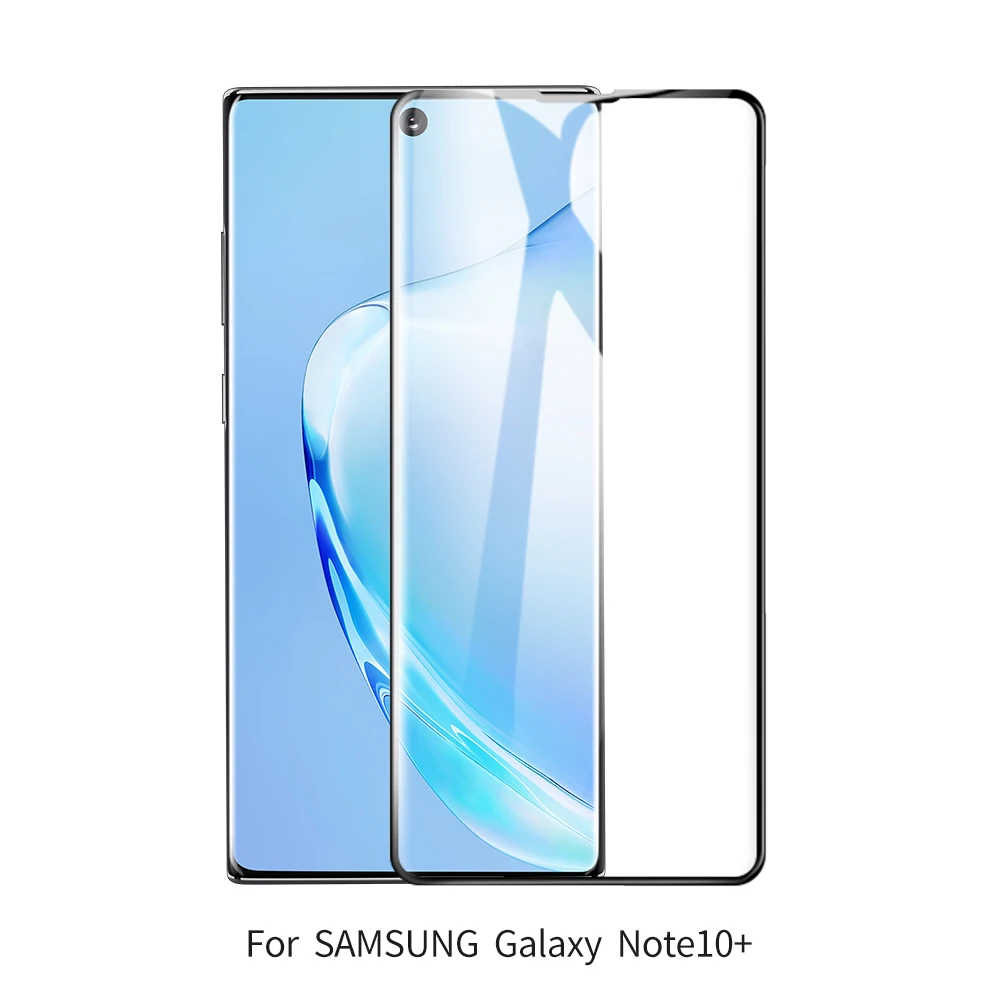 HOCO 3D полное закаленное стекло для samsung Galaxy S10 Plus S10E Защита экрана для samsung Note10 Защитная стеклянная пленка Note10 - Цвет: For Gly Note10 Plus