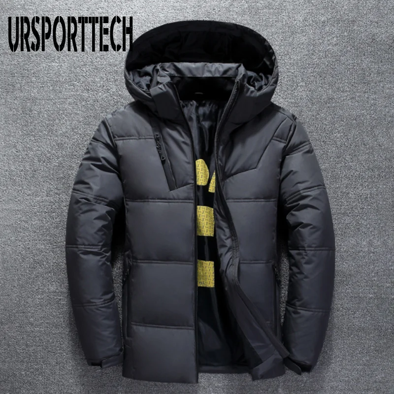 New High Quality White Duck Thick Down Jacket Men Coat Snow Parkas Male Warm Brand Clothing Winter Down Jacket Outerwear