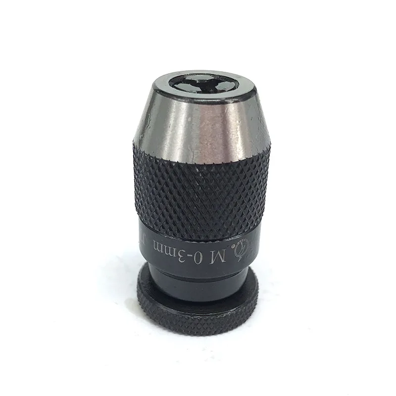 EDM Automatic JTO Keyless Drill Chuck Electrode Without Key 0-3mm Electrode tube Die Hole for Edm Drilling Machine