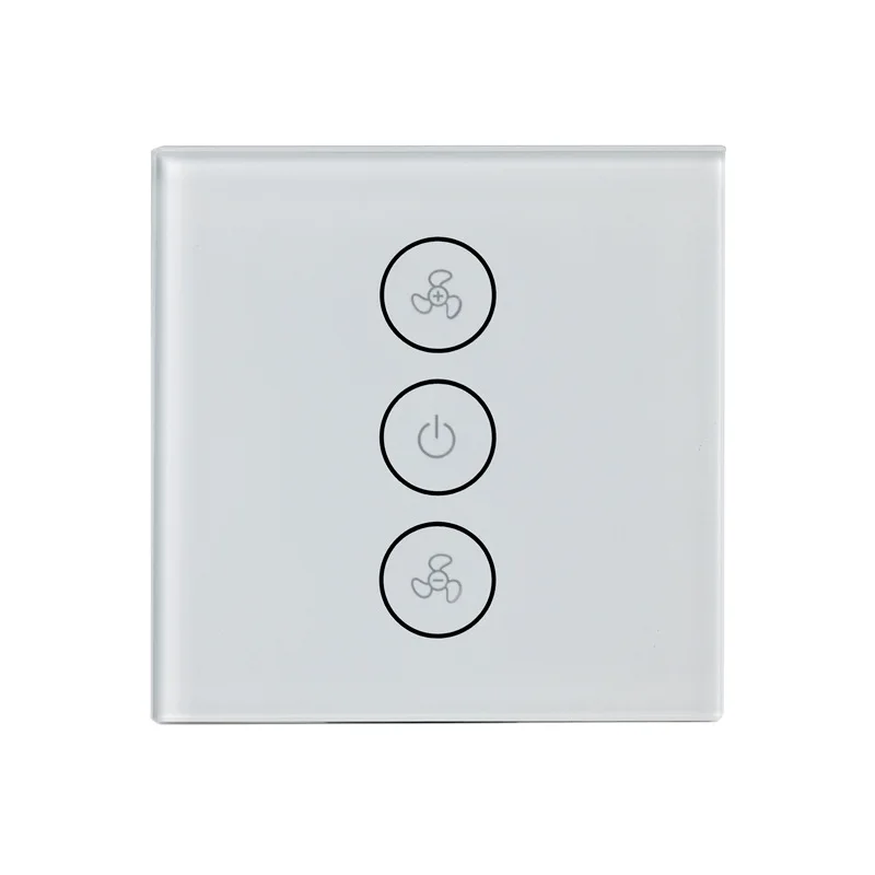 

Touch Switch WiFi Fan Switch Wireless Smart Switch WiFi Break-make Maker Wall Touch Switch