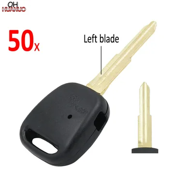 

SALE ! 50 PCS/LOT, New Replacement Remote Key Shell Case Side 1 Button for Toyota RAV4 Camry Uncut Left Blade