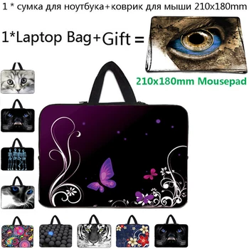 

Multicolor Funda Computer Bag 15.6 17 10 13 Sleeve 12 14 15 Laptop Chromebook Case With Anti-Slip 21x18cm Office Mouse Pad Mat