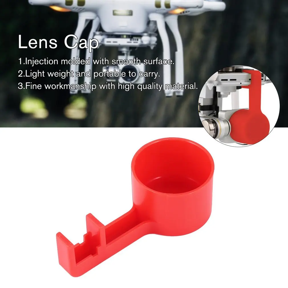 Lens Cap Hood Camera Cover Cap Protective Cover Protector Protection Prop Accessories for DJI Phantom 3 SE Drone Parts