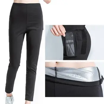 

Neoprene Sauna Pants Women Yoga Weight Loss Thermo Shapers Hot Sweat Body Shaper Pants Fat Burner Workout Capris