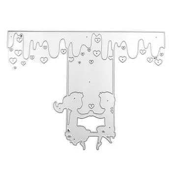 

Litte Boy Girl Metal Cutting Dies Stencil Scrapbooking DIY Album Stamp Paper Card Embossing Decor Craft