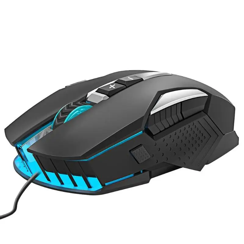 ZUOYA MMR8 Проводная игровая мышь USB 4800 dpi 8 кнопок светодиодный оптическая мышь геймер 7 цветов дыхательный светильник регулируемые компьютерные мыши мышь мышь компьютерная