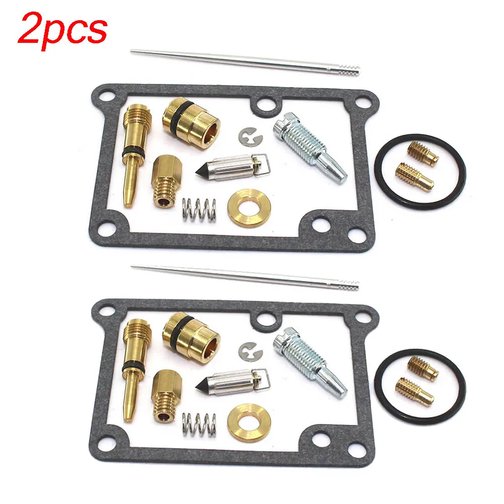 

2Set Motorcycle Carburetor Carb Rebuild Kit Repair YFZ 350 For Banshee YFZ350 Car Replacement Accessories