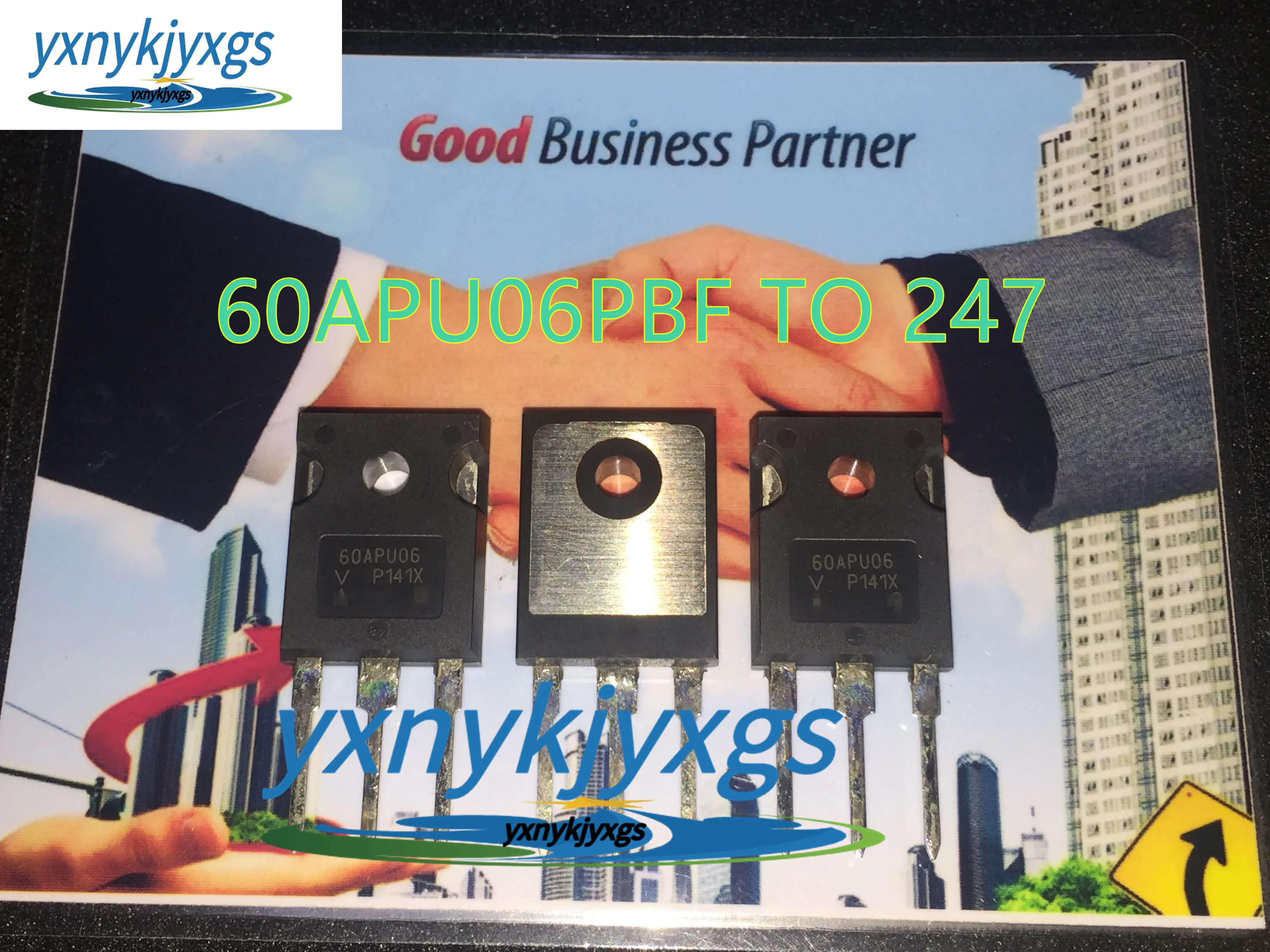 10 шт Новые оригинальные 60APU06PBF 60APU06 TO-247(оригинальные прямые поставки, место