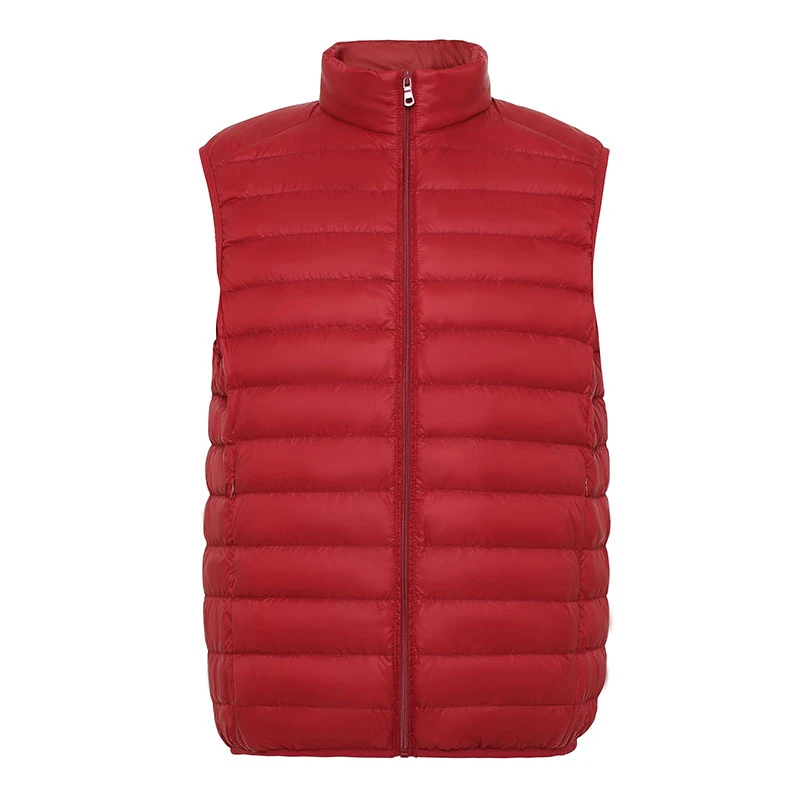 Man 90% Duck Down Vest Ultra Light Gielt Casual Waistcoat Spring Autumn Light Down Jacket Male Good Quality 6
