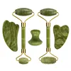 Gua Sha Face Jade Roller Massager Natural Gouache Scraper Stone Facial Lift Body SPA Acupuncture Scraping Beauty Skin Care Tools 2