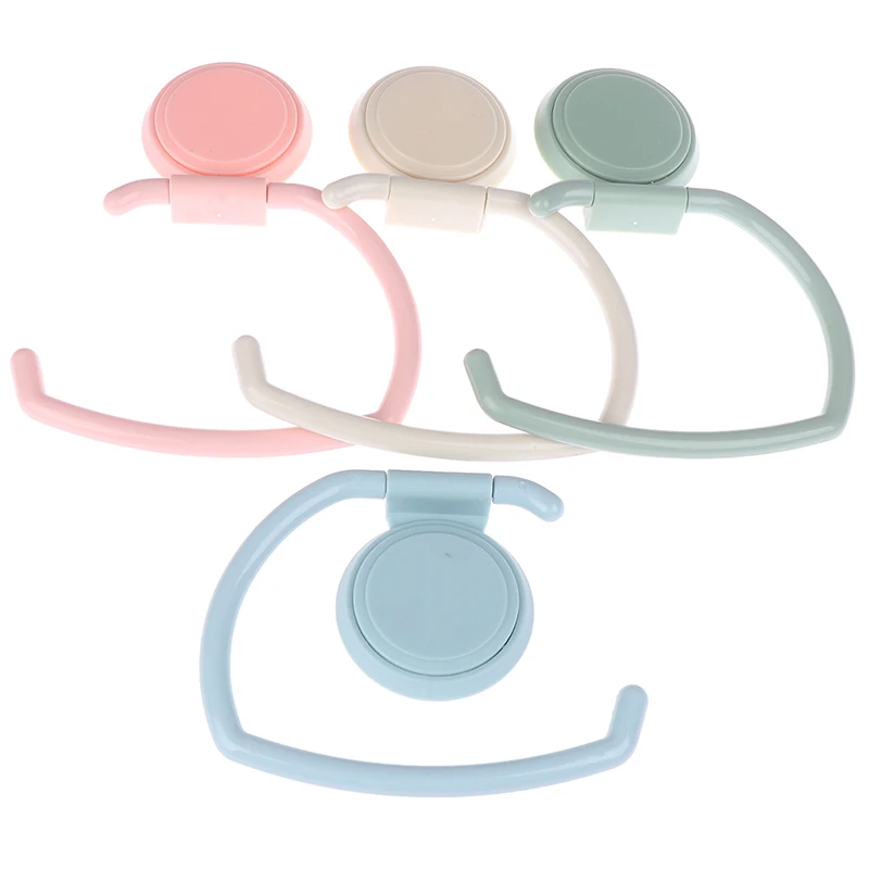 Kitchen Tissue Holder Hanging Bathroom Toilet Roll Paper Holder Towel Rack Kitchen Cabinet Door Hook Holder Organizer