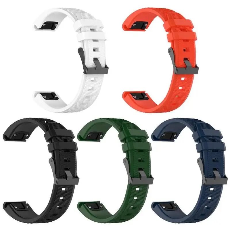 22 мм силиконовый ремешок для Garmin Fenix6 портативный ремешок для часов Garmin Fenix6 Forerunner945 935 аксессуары