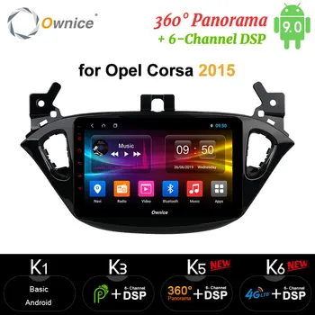 

Ownice DSP carplay Android 9.0 8 Core Car Audio DVD Player 2GB RAM Radio GPS 4G LTE WIFI BT USB 32GB DAB+ for Opel Corsa 2015