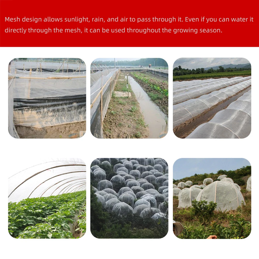 Animal Large Vegetable Bird Pest Insect Protective Net Mesh Garden Crop Plant
