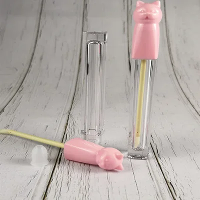 10/30/50pcs Lip Gloss Packing Container with Pink Cap, Beauty Makeup Liquid Lipstick Refillable Tube,Empty Lip Paint Oil Package - Цвет: Model 2