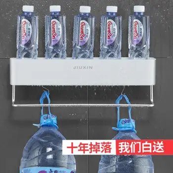 

Bathroom shelf bathroom toilet free punching wash basin bathroom toilet wall hanging towel storage