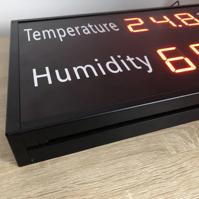 Big LCD Temperature Humidity Display Panel for Wholesale - Renke