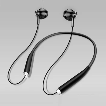 

KT-14S TWS Wired Headphone Anti-Fall Sweatproof Earphones with Microphone Sports Bass Headphones Headset