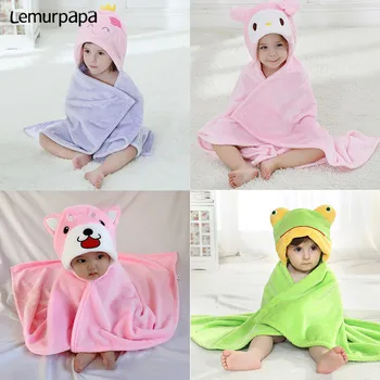 

Frog Mermaid Cute Shaped New Born Baby Towel Baby Hooded Bathrobe Soft Infant Blanket Bath Towel Baby Toalla baby Towels