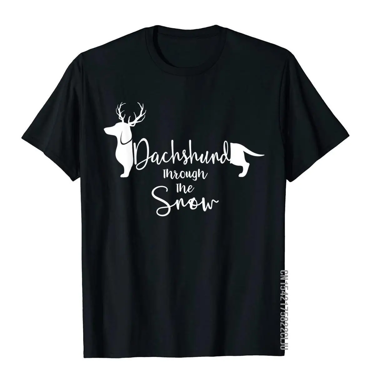 Bassotto Neve Carino Wiener Weiner Cane Proprietario Regalo Di Natale T-Shirt Cotone Uomo Top Camicia Confortevole Top T-Shirt Coupon