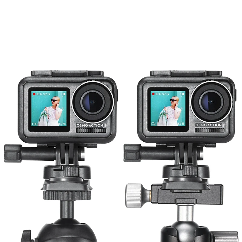 ULANZI U-13 крепление для Osmo Action 1/4 винт для штатива Arca Quick Release для DJI Osmo Action camera Аксессуары