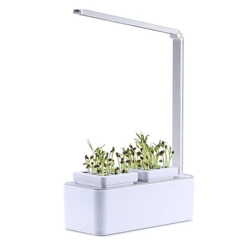 

Smart Herb Garden Kit Led Grow Light Hydroponic Growing Multifunction Desk Lamp Garden Plants Flower Hydroponics Grow Tent Box U